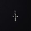 画像1: ANTIDOTE BUYERS CLUB/Engraved Tiny Cross Pendant（Silver） (1)