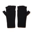 画像2: COOTIE PRODUCTIONS/Fingerless Cuffed Knit Glove（Black）［フィンガーレスニットグローブ-22秋冬］ (2)