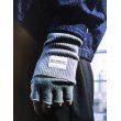 画像2: COOTIE PRODUCTIONS/Fingerless Cuffed Knit Glove（Ash Gray）［フィンガーレスニットグローブ-22秋冬］ (2)