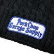 画像3: PORKCHOP/ROUNDED KNIT CAP（BLACK）［ニットキャップ-22秋冬］ (3)