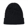 画像2: PORKCHOP/ROUNDED KNIT CAP（BLACK）［ニットキャップ-22秋冬］ (2)