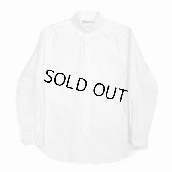 画像1: DAIRIKU/"Benjamin" BD Oxford Shirt（White） 【30%OFF】［BDオックスフォードシャツ-23春夏］ (1)