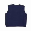 画像2: DAIRIKU/"Benjamin" Knit Vest（Navy）［ニットベスト-23春夏］ (2)