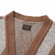 画像3: 【40%OFF】RATS/ARGYLE MOHAIR KNIT CARDIGAN（BROWN）［アーガイルモヘアカーディガン-22秋冬］ (3)