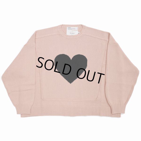 画像1: DAIRIKU/♡ Pullover Knit（Pink）［プルオーバーニット-23春夏］ (1)