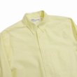 画像4: 【50%OFF】DAIRIKU/"Benjamin" BD Oxford Shirt（Yellow）［BDオックスフォードシャツ-23春夏］ (4)