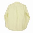 画像2: 【50%OFF】DAIRIKU/"Benjamin" BD Oxford Shirt（Yellow）［BDオックスフォードシャツ-23春夏］ (2)