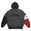 画像2: PORKCHOP/HOODED STADIUM JKT（GRAY/RED）［フーデッドスタジアムJKT-23春夏］ (2)