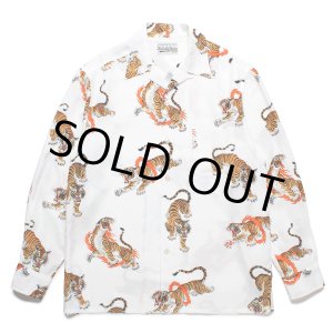 画像: WACKO MARIA/TIM LEHI / HAWAIIAN SHIRT L/S（WHITE）［ハワイアンシャツ-23春夏］