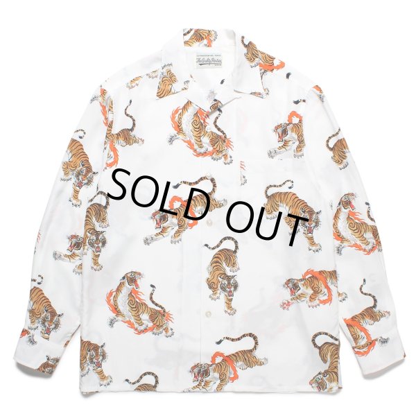 WACKO MARIA/TIM LEHI / HAWAIIAN SHIRT L/S（WHITE）［ハワイアン ...