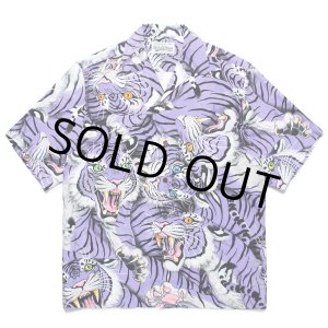 画像: WACKO MARIA/TIM LEHI / HAWAIIAN SHIRT S/S（PURPLE）［ハワイアンシャツ-23春夏］