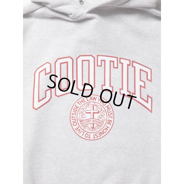 画像2: COOTIE PRODUCTIONS/Heavy Oz Sweat Hoodie（COLLEGE）（Oatmeal）［スウェットフーディー-23春夏］ (2)