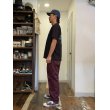 画像11: PORKCHOP/STANDARD WORK PANTS（BURGUNDY）［スタンダードワークパンツ-23春夏］ (11)