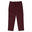 画像1: PORKCHOP/STANDARD WORK PANTS（BURGUNDY）［スタンダードワークパンツ-23春夏］ (1)