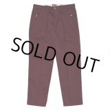 画像: PORKCHOP/STANDARD WORK PANTS（BURGUNDY）［スタンダードワークパンツ-23春夏］