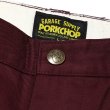 画像5: PORKCHOP/STANDARD WORK PANTS（BURGUNDY）［スタンダードワークパンツ-23春夏］ (5)