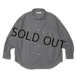 画像: COOTIE PRODUCTIONS/Denim Work Shirt（Black One Wash）［ワンウォッシュデニムワークシャツ-23春夏］