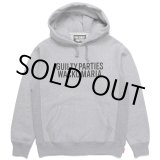画像: WACKO MARIA/HEAVY WEIGHT PULL OVER HOODED SWEAT SHIRT（GRAY）［プルオーバーパーカー-23春夏］