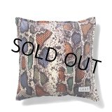 画像: WACKO MARIA/PYTHON VELVET CUSHION（ONE）［パイソンベルベットクッション-23春夏］