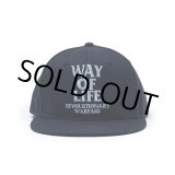 画像: RATS/EMBROIDERY CAP "WAY OF LIFE"（NAVY）［"WAY OF LIFE"キャップ-23春夏］