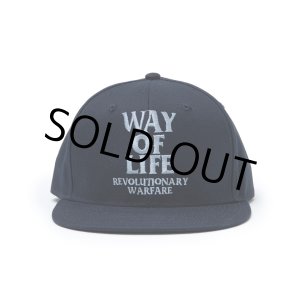 画像: RATS/EMBROIDERY CAP "WAY OF LIFE"（NAVY）［"WAY OF LIFE"キャップ-23春夏］