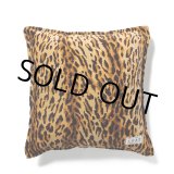 画像: WACKO MARIA/LEOPARD VELVET CUSHION（BROWN）［レオパードベルベットクッション-23春夏］