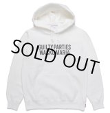 画像: WACKO MARIA/HEAVY WEIGHT PULL OVER HOODED SWEAT SHIRT（WHITE）［プルオーバーパーカー-23春夏］