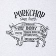 画像3: PORKCHOP/PORK FRONT SWEAT（GRAY）［クルーネックスウェット-23春夏］ (3)