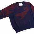 画像3: DAIRIKU/"Leopard" Pullover Knit（Navy） 【40%OFF】［レオパードプルオーバーニット-23春夏］ (3)