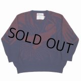 画像: DAIRIKU/"Leopard" Pullover Knit（Navy） 【40%OFF】［レオパードプルオーバーニット-23春夏］