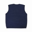 画像2: DAIRIKU/Oversized Lame Knit Vest（Navy） 【40%OFF】［オーバーサイズラメニットベスト-23春夏］ (2)