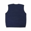 画像2: DAIRIKU/Oversized Lame Knit Vest（Navy） 【50%OFF】［オーバーサイズラメニットベスト-23春夏］ (2)