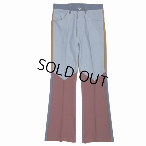 画像1: DAIRIKU/"Crazy" Flare Pressed Pants（Crazy） 【40%OFF】［"クレイジー"フレアスタプレパンツ-23春夏］ (1)