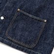 画像5: CALEE/Vintage type denim coverall（Ow Indigo Blue）［デニムカバーオール-23春夏］ (5)