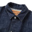 画像3: CALEE/Vintage type denim coverall（Ow Indigo Blue）［デニムカバーオール-23春夏］ (3)