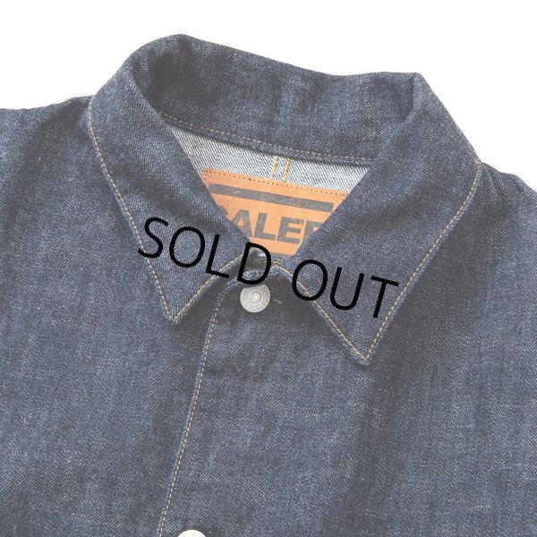 CALEE/Vintage type denim coverall(Ow Indigo Blue)[デニム CALEE/Vintage type denim coverall(Ow Indigo Blue)[デニム
