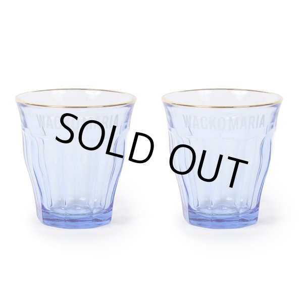 WACKO MARIA/DURALEX / GLASS CUP（SET OF TWO）（BLUE）［グラス(2個 ...