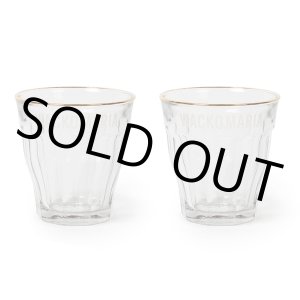 画像: WACKO MARIA/DURALEX / GLASS CUP（SET OF TWO）（CLEAR）［グラス(2個セット)-23春夏］