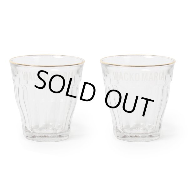 WACKO MARIA/DURALEX / GLASS CUP（SET OF TWO）（CLEAR）［グラス(2個