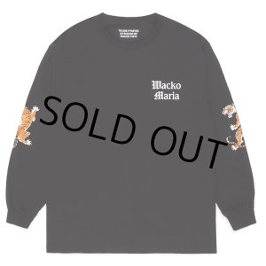 画像: WACKO MARIA/TIM LEHI / LONG SLEEVE T-SHIRT（BLACK）［プリント長袖T-23春夏］