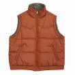 画像1: DAIRIKU/Reversible Check Nylon Vest（Brown） 【40%OFF】［リバーシブルチェックナイロンベスト-23春夏］ (1)