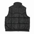 画像2: DAIRIKU/Reversible Check Nylon Vest（Black） 【40%OFF】［リバーシブルチェックナイロンベスト-23春夏］ (2)