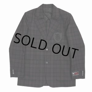 画像: DAIRIKU/School Check Tailored Jacket（Red&Brown） 【40%OFF】［スクールチェックテーラードJKT-23春夏］