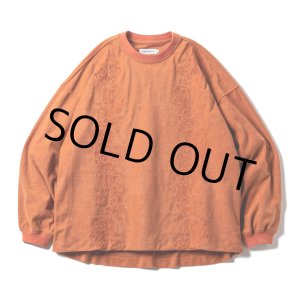 画像: TIGHTBOOTH/POPPY SUEDE L/S TOP（Orange） 【30%OFF】［ロングスリーブカットソー-23春夏］