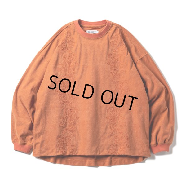 画像1: TIGHTBOOTH/POPPY SUEDE L/S TOP（Orange） 【30%OFF】［ロングスリーブカットソー-23春夏］ (1)