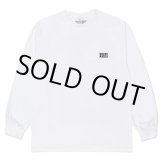 画像: WACKO MARIA/LONG SLEEVE T-SHIRT（WHITE）［刺繍長袖T-23春夏］