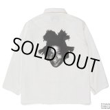 画像: WACKO MARIA/JEAN-MICHEL BASQUIAT / ARMY SHIRT（WHITE）［アーミーシャツ-23春夏］