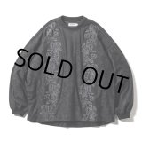 画像: TIGHTBOOTH/POPPY SUEDE L/S TOP（Black）［ロングスリーブカットソー-23春夏］