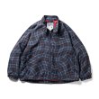 画像2: TIGHTBOOTH/WAVEY PLAID JACKET（Navy）［スウィングトップ-23春夏］ (2)