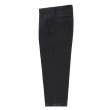 画像1: WACKO MARIA/DOUBLE PLEATED CHINO TROUSERS（BLACK）［ツータックチノトラウザース-23春夏］ (1)